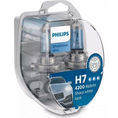 Philips WhiteVision Ultra H7 PX26d 12V 55W 2 ks 12972WVUSM | Zboží Auto