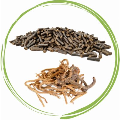 Koňské bylinky Kozlík lékařský kořen GRANULE 1 kg – Zboží Dáma