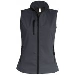 Dámská softshellová vesta 8000 šedý stín – Zboží Mobilmania