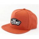 Vans Classic Patch Snapback rust red