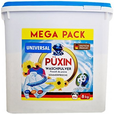 Puxin prací prášek Universal 114 PD 8 kg – Sleviste.cz