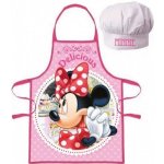 Javoli Dětská zástěra a kuchařská čepice Minnie Mouse Disney ❤ Delicious – Zboží Mobilmania