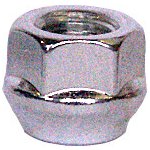 Matice na kola M12x1,5 kužel, klíč 19, výška 17,5 mm, otevřená