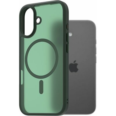 AlzaGuard Matte Case Compatible with Magsafe pro iPhone 17 tmavě zelený AGD-PCMM476DE – Sleviste.cz
