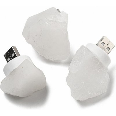Nefertitis Křišťálová USB lampička NF55065 - cca 3 - 4,5 x 2,5 - 4 cm – Zboží Dáma