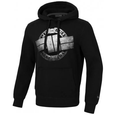 PitBull West Coast mikina KP Steel Logo X černá – Zbozi.Blesk.cz