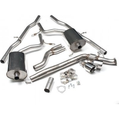 Milltek Sport Catback výfuk Audi A4 1.8T B7 Quattro Sedan/Avant 6-st. (05-08) - verze bez rezonátoru – Hledejceny.cz