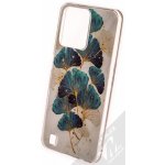 1Mcz Gold Glam Lístky Skinny TPU ochranné Realme C31 bílé zelené – Zboží Živě