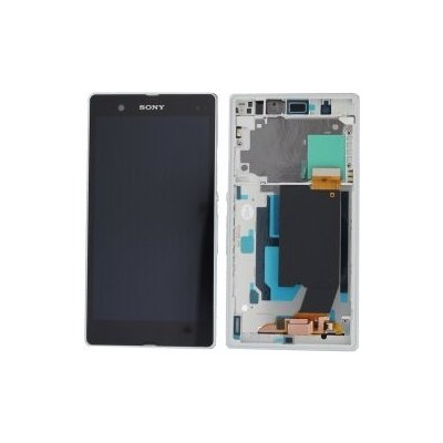 LCD Displej + Dotyková vrstva + Dotykové sklo + Dotyková deska + Rám Sony Xperia Z L36h LT36 C6606 C6603 c6602 – Zbozi.Blesk.cz