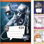 Junior Sešit A6 20 listový linkovaný 624 Kosmonaut – Zboží Dáma
