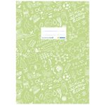 Obal na sešit Schooldoo A5 sv.zelený – Zboží Dáma