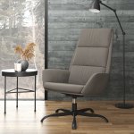 vidaXL 327842 relaxační se stoličkou světle šedé samet a PVC – Hledejceny.cz