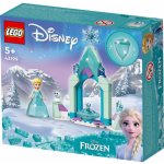 LEGO® Disney Ledové království 43199 Elsa a zámecké nádvoří – Zbozi.Blesk.cz