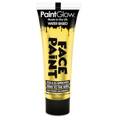 PaintGlow Barva na obličej 13 ml žlutá Bright Yellow" – Zboží Mobilmania
