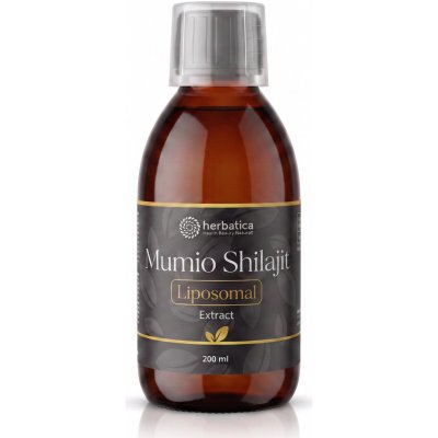 Herbatica Lipozomální Shilajit Mumio Extrakt 200 ml – Hledejceny.cz