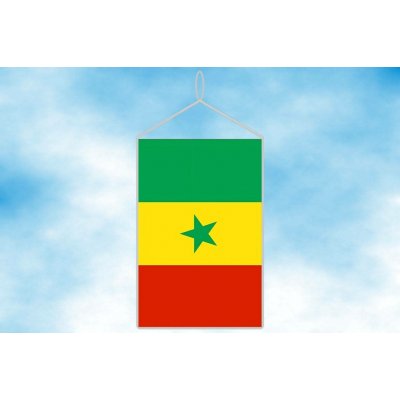 LIBEA, s.r.o. Senegal stolní vlaječka Uchycení: Šňůrka (pro zavěšení) – Hledejceny.cz