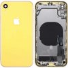 Náhradní kryt na mobilní telefon Kryt Apple iPhone XR Zadní Housing s Malými Díly žlutý