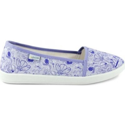 Oldcom ESPADRILKY PRINT fialová – Zboží Dáma