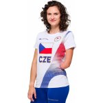 Alpine Pro REPOSA Dámské triko z olympijské kolekce Francie 2024 BÍLÁ – Zboží Mobilmania