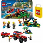 LEGO® City 60412 Hasičský vůz 4x4 a záchranný člun – Zboží Živě LEGO® City 60412 Hasičský vůz 4x4 a záchranný člun – Zboží Živě