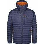Rab Microlight Down Jacket deep ink marmalade – Zboží Mobilmania