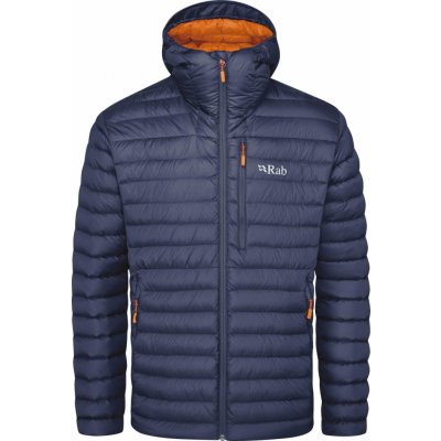 Rab Microlight Down Jacket deep ink marmalade – Hledejceny.cz