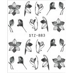 Starnails Vodolepky na nehty Flowers STZ-883 – Hledejceny.cz