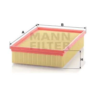 MANN FILTER Vzduchový filtr C 28 136/2 – Hledejceny.cz