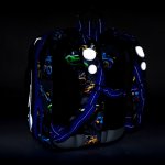 Topgal BEBE 24011 G/Black/modrá – Sleviste.cz