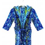 Yana Ltd Chlapecký župan Sport Modrá se vzorkem – Sleviste.cz