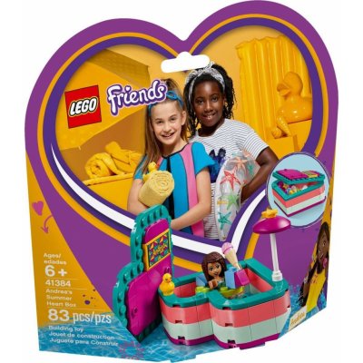 LEGO® Friends 41384 Andrea a letní krabička ve tvaru srdce – Zbozi.Blesk.cz