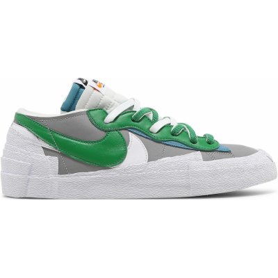Nike Blazer Low sacai Medium Grey Classic Green – Zboží Mobilmania