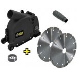FARTOOLS ochranný řezací kryt na úhlovou brusku 125mm + 2* DIA kotouč, možnost dořezu ke stěně – Hledejceny.cz