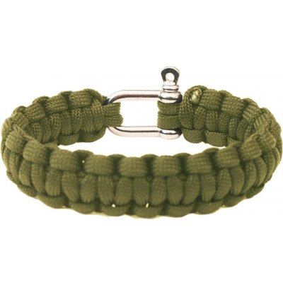 Highlander Paracord (kovová spona) olivová – Zboží Mobilmania