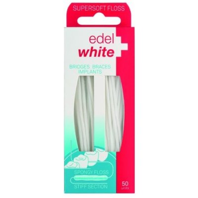 Edel+White Supersoft Floss zubní nit 50 ks