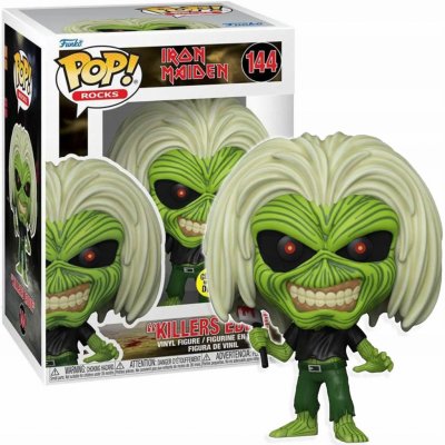 Funko Pop! 144 Iron Maiden Killers Eddie Glow in the Dark