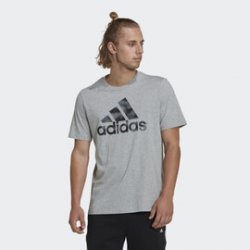 adidas Performance CAMO T HL6931 Šedá