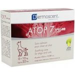 Dermoscent ATOP 7 spot-on pes, kočka do 10 kg 4 x 0,6 ml – Hledejceny.cz