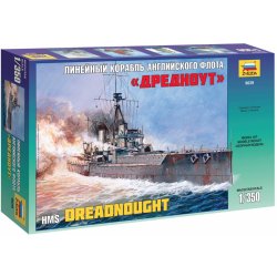 Zvezda Battleship Dreadnought Model Kit 9039 1:350