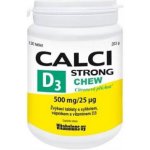 Vitabalans Calci Strong Chew+Vit.D3 120 tablet – Hledejceny.cz