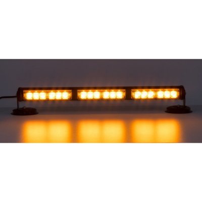 Stualarm LED světelná alej, 18x LED 1W, oranžová 500mm, ECE R10 (kf755-3) – Zboží Mobilmania