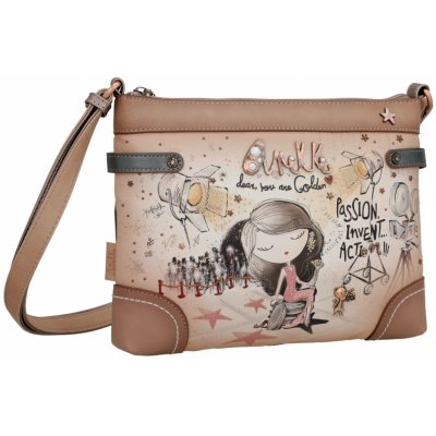 Anekke jednoduchá crossbody kabelka Hollywood