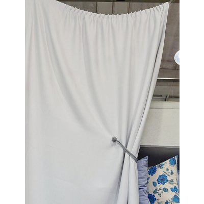 Hotové dekorační závěsy GERSTER DIM OUT 77005/870 SV. ŠEDÁ 310 x 265 cm – Sleviste.cz