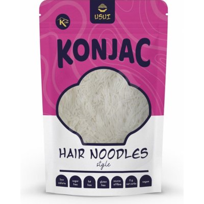 Usui Konjacové vlasové nudle v nálevu 270 g – Zboží Dáma