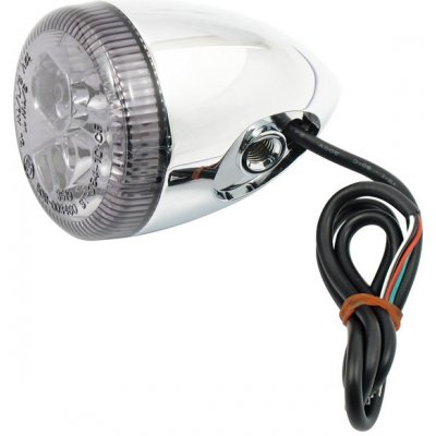 Kombinácia zadného svetla a smerovky 3-1 LED. Chróm. Dym | Zboží Auto