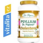 Dr. Popov Psyllium CHOLESTEROL 120 kapslí – Hledejceny.cz
