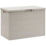 Toomax Woodys plastový box 160 L světle šedá – Hledejceny.cz