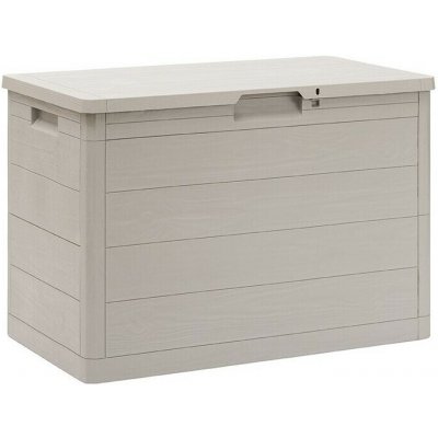 Toomax Woodys plastový box 160 L světle šedá – Hledejceny.cz
