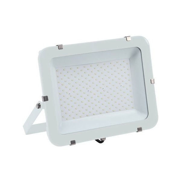 Zahradní lampa LED venkovní reflektor SMD PREMIUM bílý IP65 300W studená bílá