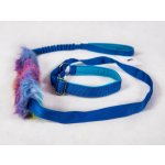 Agility vodítko Rainbow Bungee s amortizérem a hračkou – Hledejceny.cz